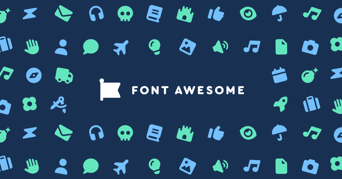 Font Awesome Vorschau