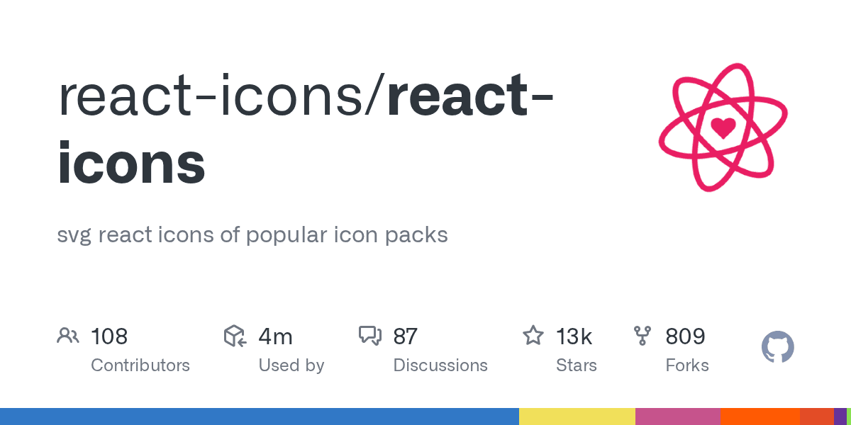 React Icons Vorschau